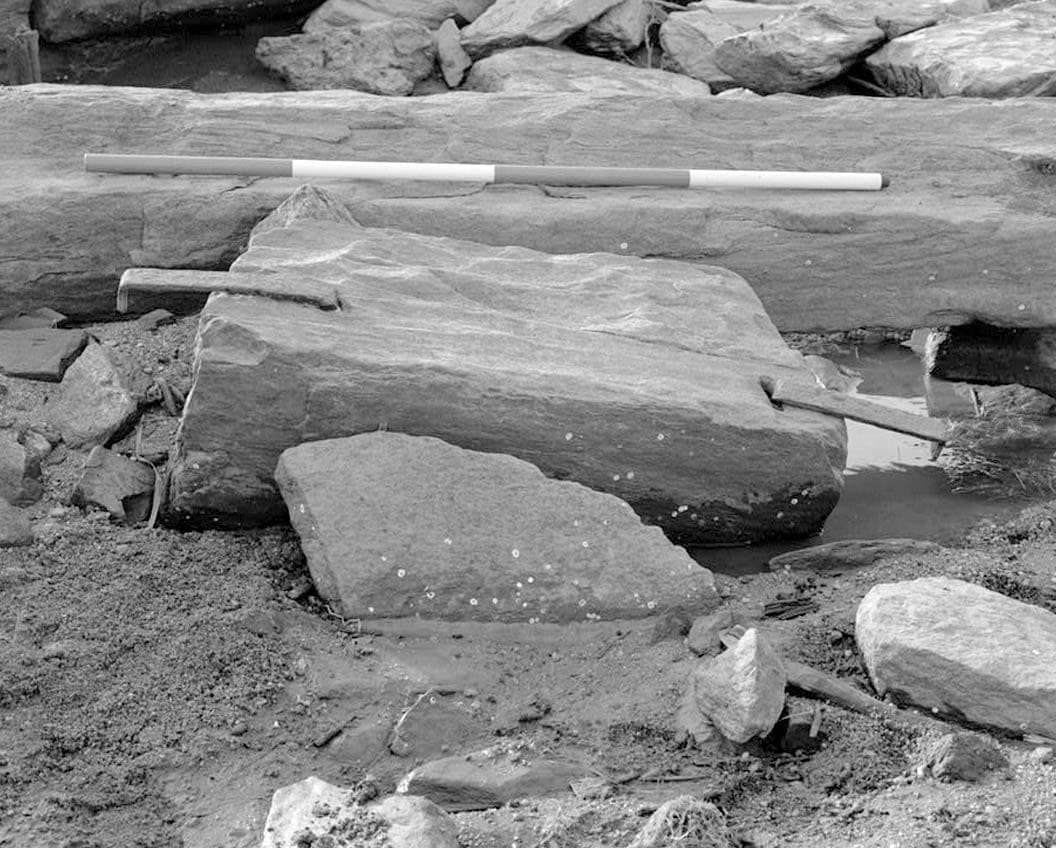 Historic Photo : Fort Delaware, Sea Wall, Pea Patch Island, Delaware City, New Castle County, DE 10 Photograph