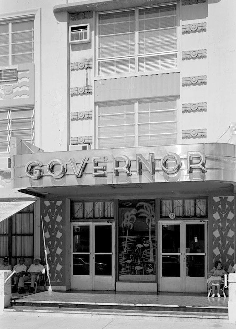 Historic Photo : Governor Hotel, 435 Twenty-first Street, Miami, Miami-Dade County, FL 1 Photograph