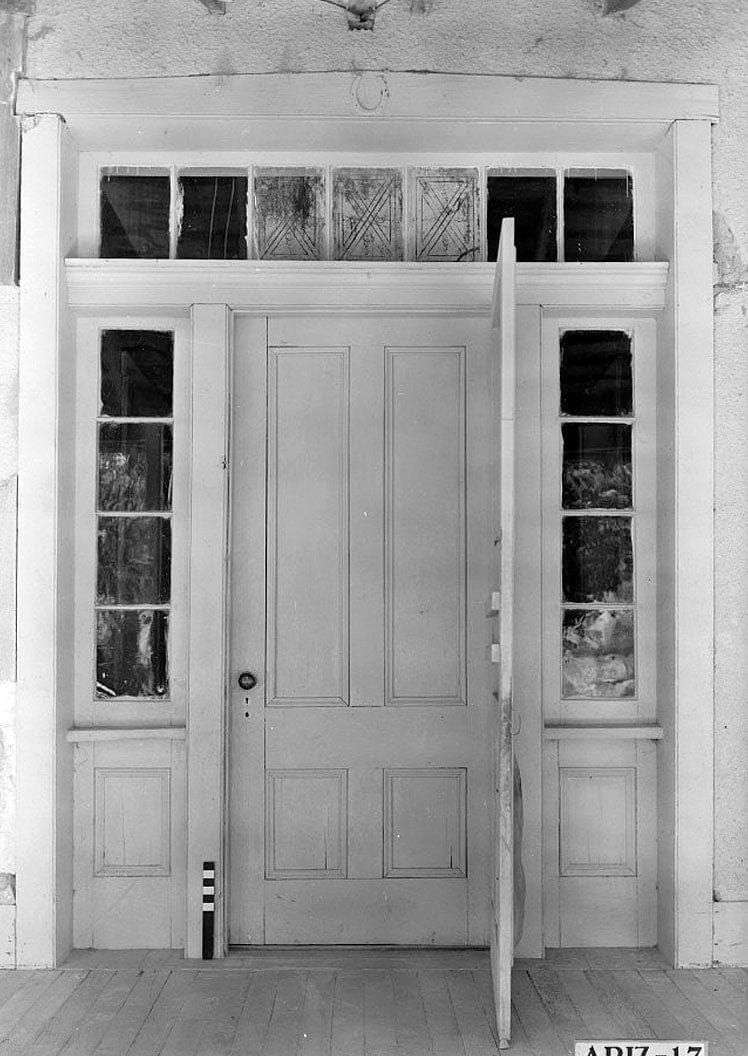 Historic Photo : Fort Lowell, Officers' Quarters, Fort Lowell Road Vicinity, Tucson, Pima County, AZ 2 Photograph