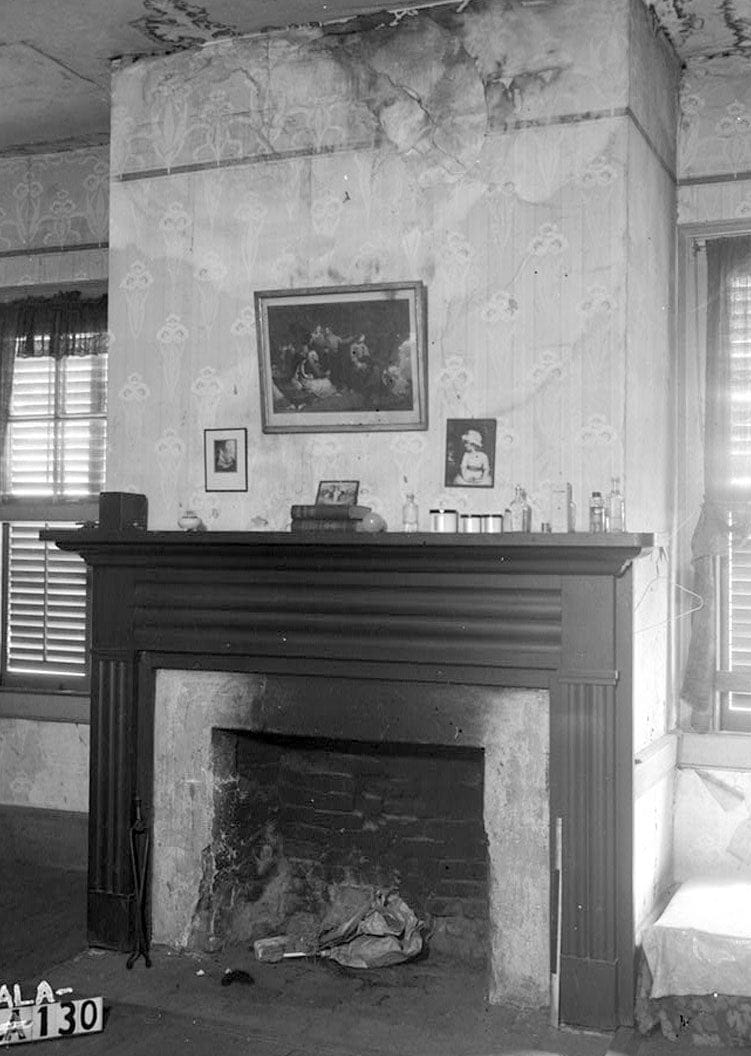 Historic Photo : Frank Tait House, County Road 19, Camden, Wilcox County, AL 6 Photograph