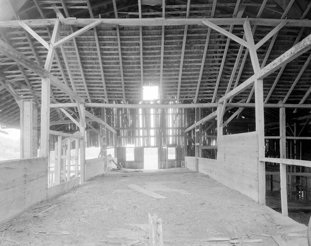 Historic Photo : Dennison Bank Barn, Corner of Brackenville & Limestone Roads, Brackenville, New Castle County, DE 2 Photograph