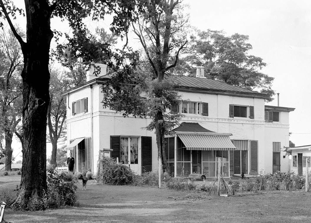 Historic Photo : Swanwyck, 65 Landers Lane, New Castle, New Castle County, DE 3 Photograph