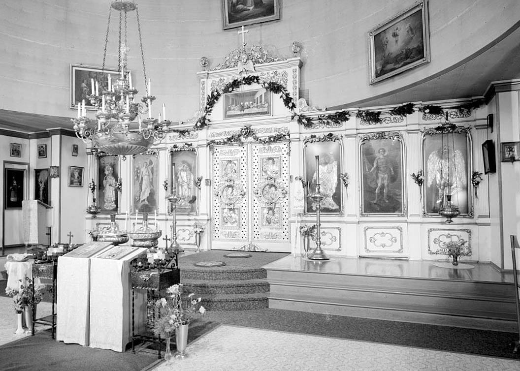 Historic Photo : Saint Michael's Cathedral, Lincoln Street, Sitka, Sitka Borough, AK 8 Photograph