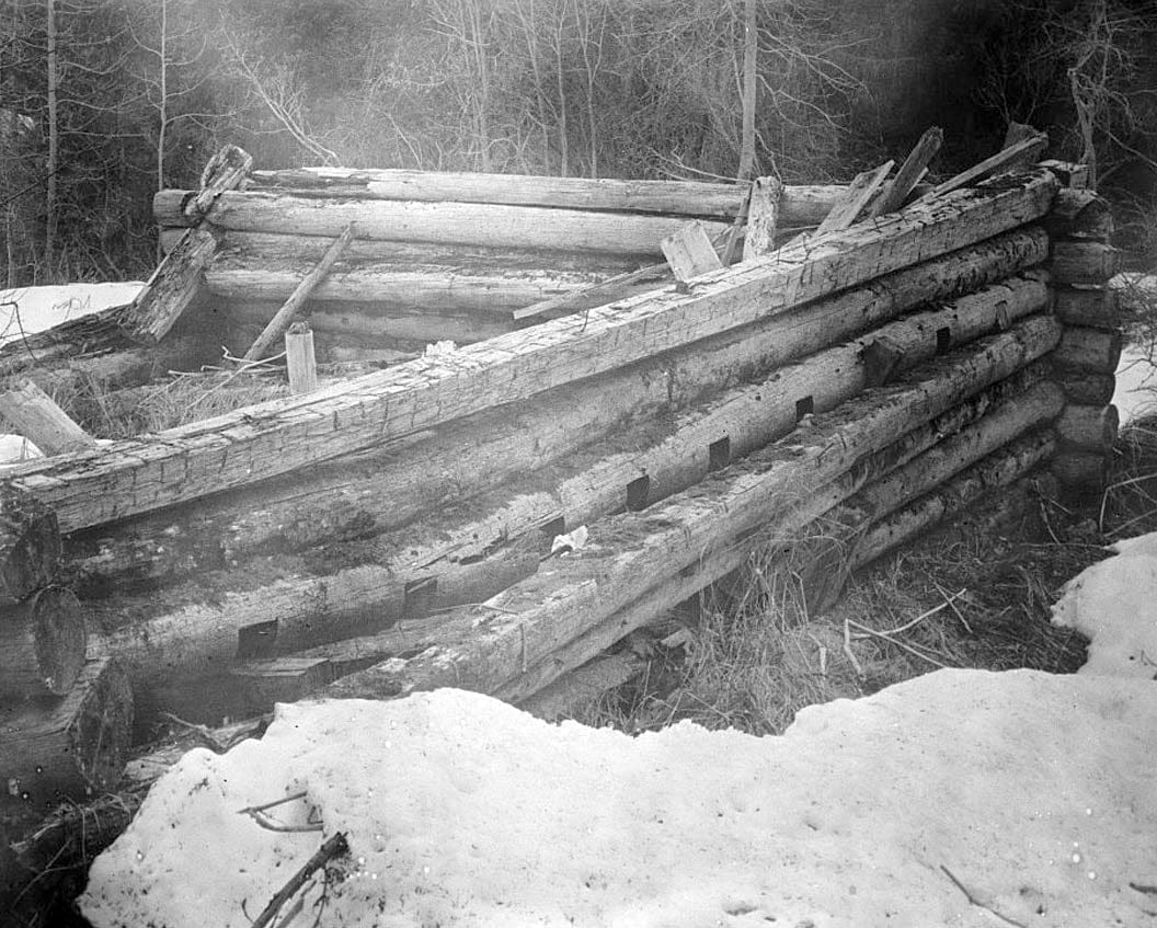 Historic Photo : Dalton Trail Post, Mile 40, Haines Highway, Haines, Haines Borough, AK 25 Photograph