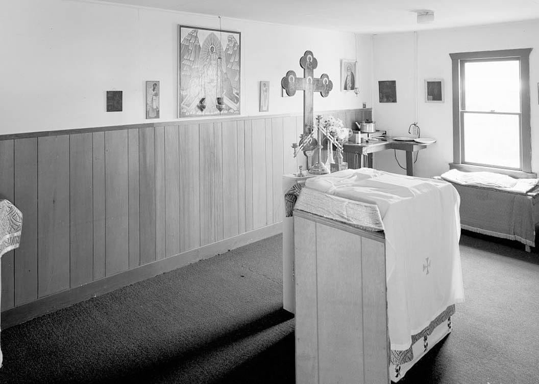 Historic Photo : Three Saints Russian Orthodox Church, Kodiak Island, Old Harbor, Kodiak Island Borough, AK 6 Photograph