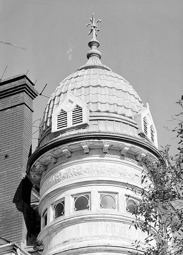 Historic Photo : Tacon-Gordon House, 1216 Government Street, Mobile, Mobile County, AL 14 Photograph