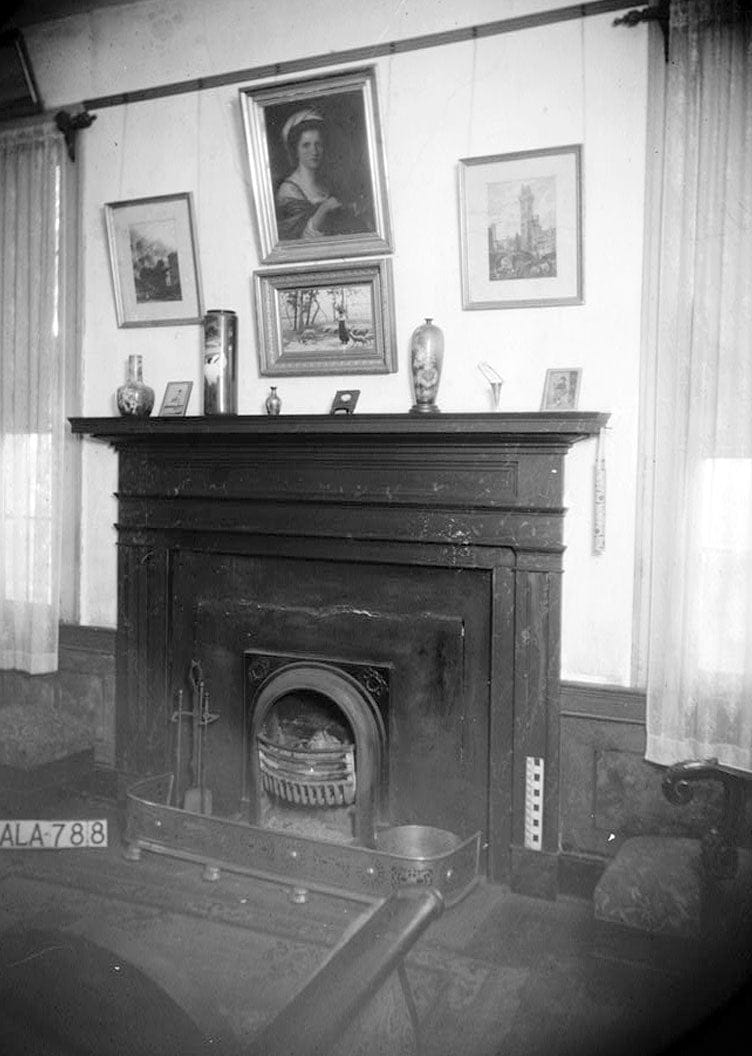 Historic Photo : Osborne-Jones House, County Road 45 (Washington Street), Marion, Perry County, AL 7 Photograph
