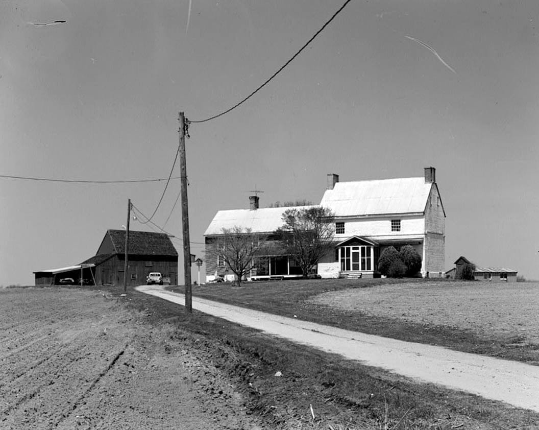 Historic Photo : Robert Ashton House, Road 418, West of Route 2, Port Penn, New Castle County, DE 4 Photograph