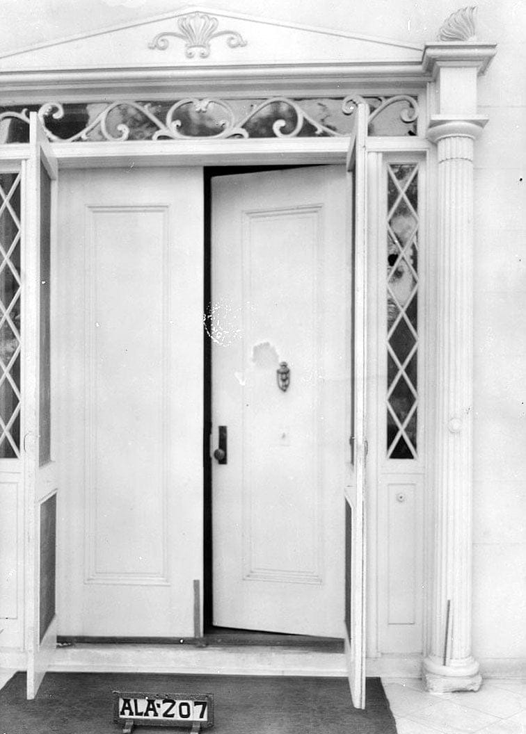 Historic Photo : University of Alabama, President's House, University Boulevard, Tuscaloosa, Tuscaloosa County, AL 29 Photograph