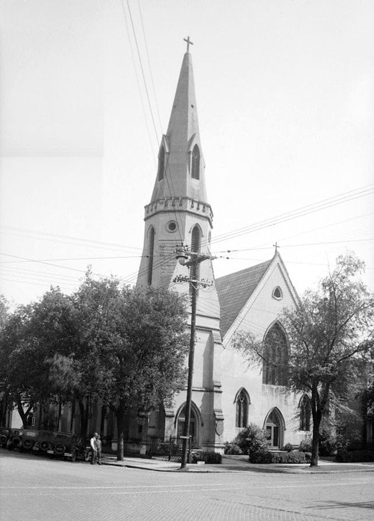 Historic Photo : St. John's Episcopal Church, 113 Madison Avenue, Montgomery, Montgomery County, AL 1 Photograph