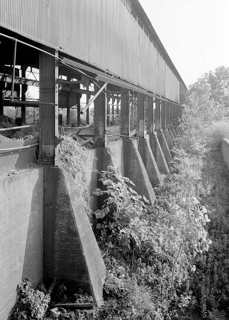 Historic Photo : Sloss-Sheffield Steel & Iron, First Avenue North Viaduct at Thirty-second Street, Birmingham, Jefferson County, AL 77 Photograph