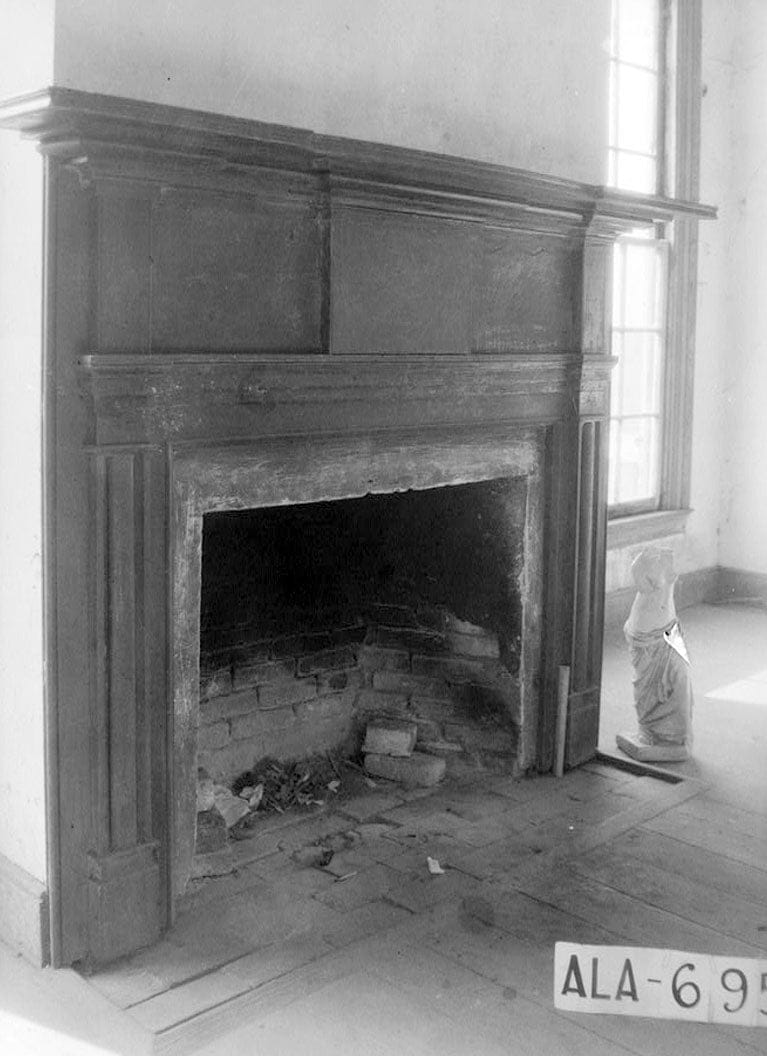 Historic Photo : Montgomery-Jones-Whitaker House, County Road 4 (Reynolds Mill Road), Prattville, Autauga County, AL 10 Photograph