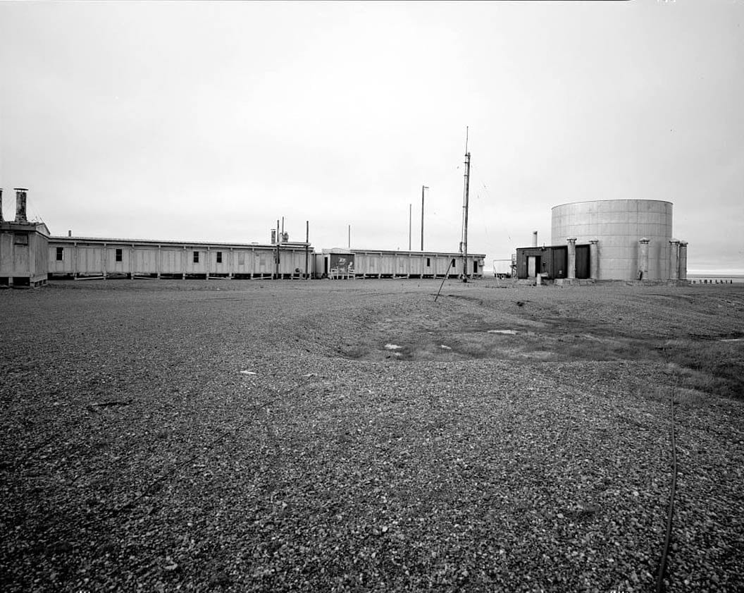 Historic Photo : POW-3 Distant Early Warning Line Station, Bullen Point, Prudhoe Bay, North Slope Borough, AK 21 Photograph