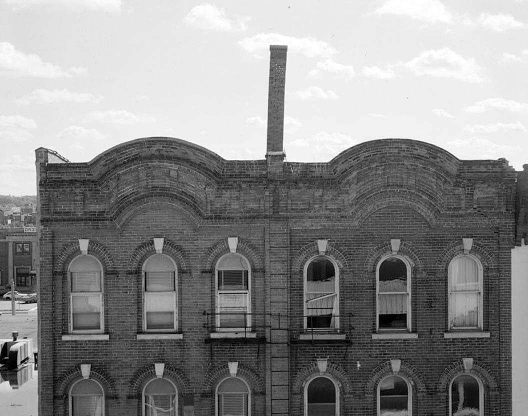 Historic Photo : Fritz Bergfeld Block, 321-323 West Second Street, Davenport, Scott County, IA 1 Photograph