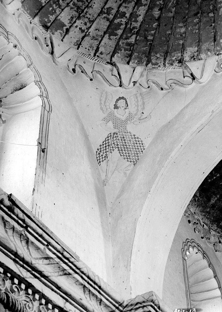 Historic Photo : San Xavier del Bac Mission, Mission Road, Tucson, Pima County, AZ 123 Photograph