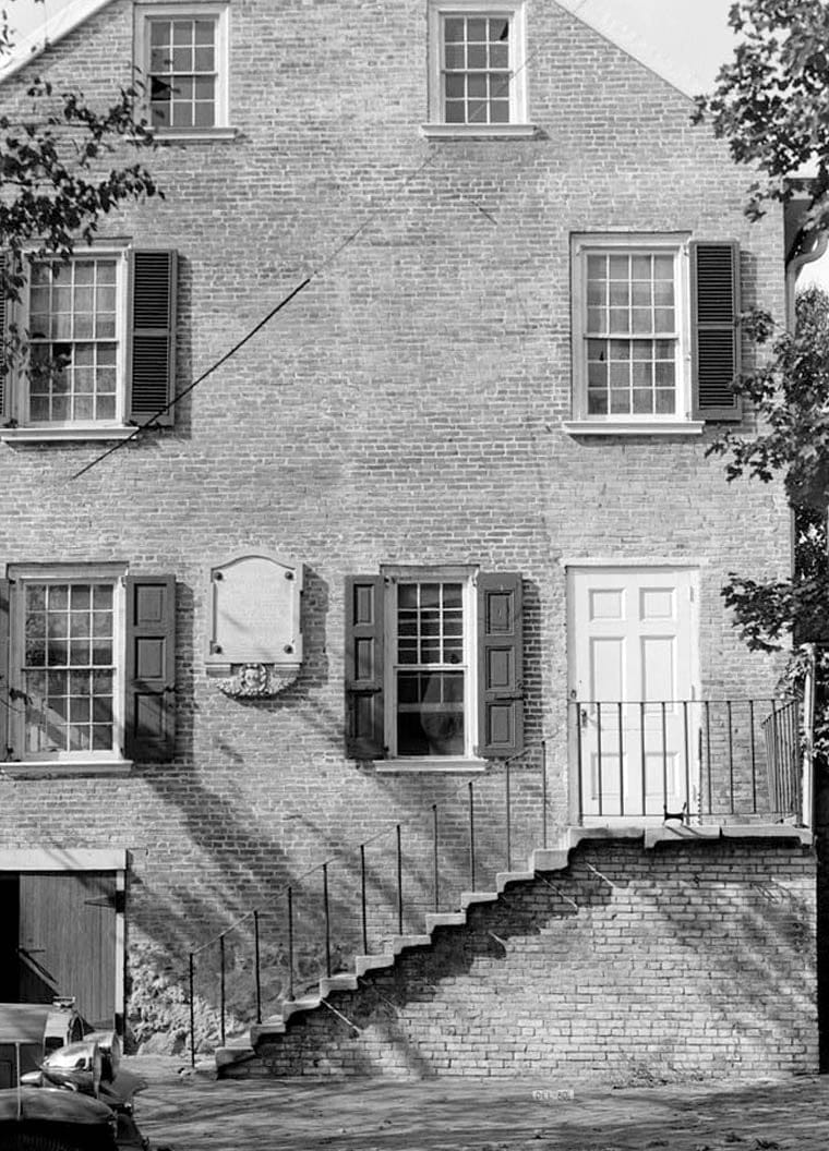 Historic Photo : Old New Castle Courthouse, Delaware Street, New Castle, New Castle County, DE 2 Photograph