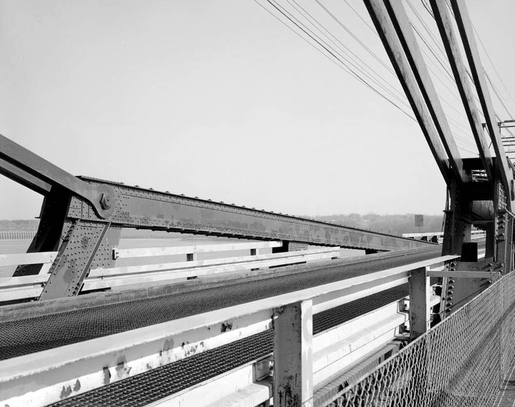Historic Photo : Keokuk & Hamilton Bridge, Spanning Mississippi River, Keokuk, Lee County, IA 1 Photograph