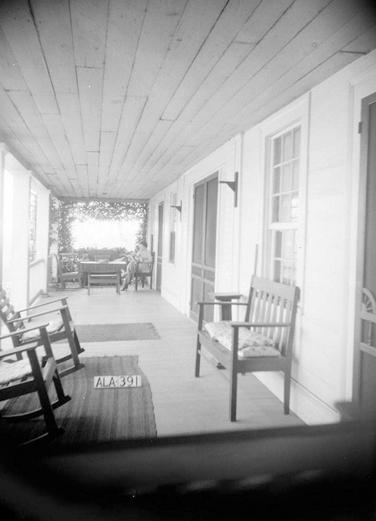 Historic Photo : James Greer Bankhead House, U.S. Route 278, Sulligent, Lamar County, AL 5 Photograph