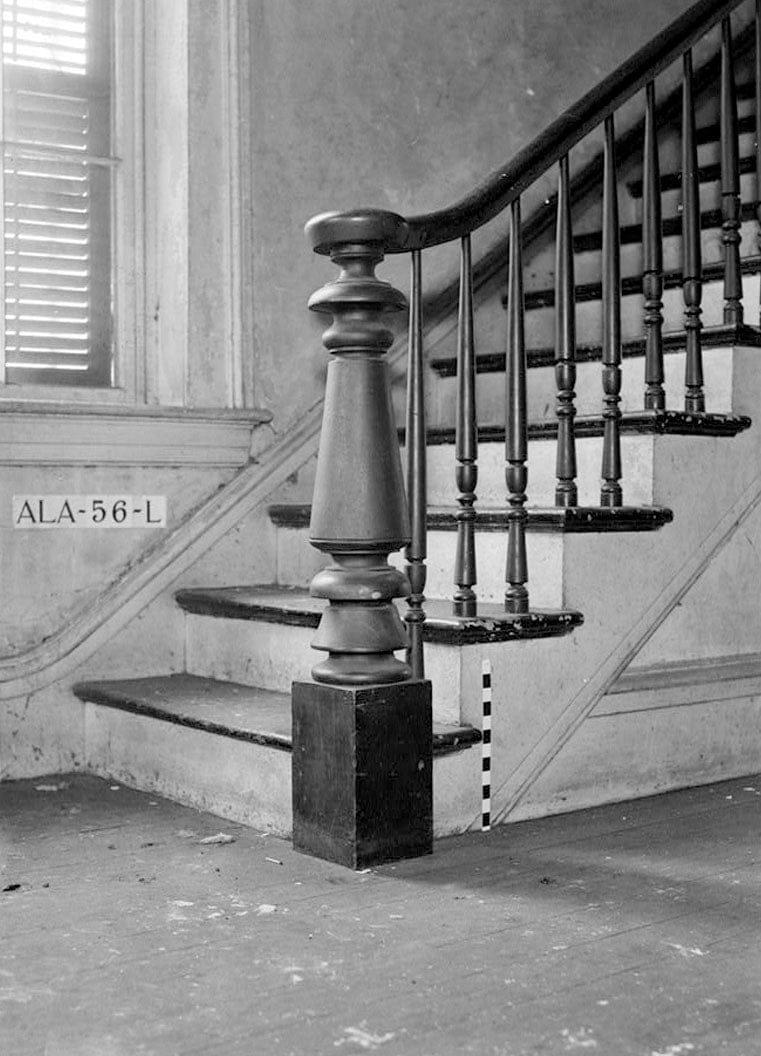 Historic Photo : Horta-Semmes House & Fence, 802 Government Street, Mobile, Mobile County, AL 14 Photograph