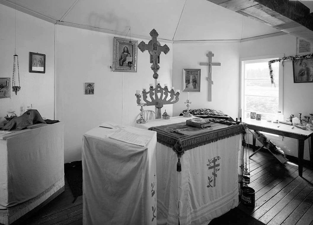 Historic Photo : St. Nicholas Russian Orthodox Church, Hoonah, Skagway-Hoonah-Angoon Census Area, AK 4 Photograph