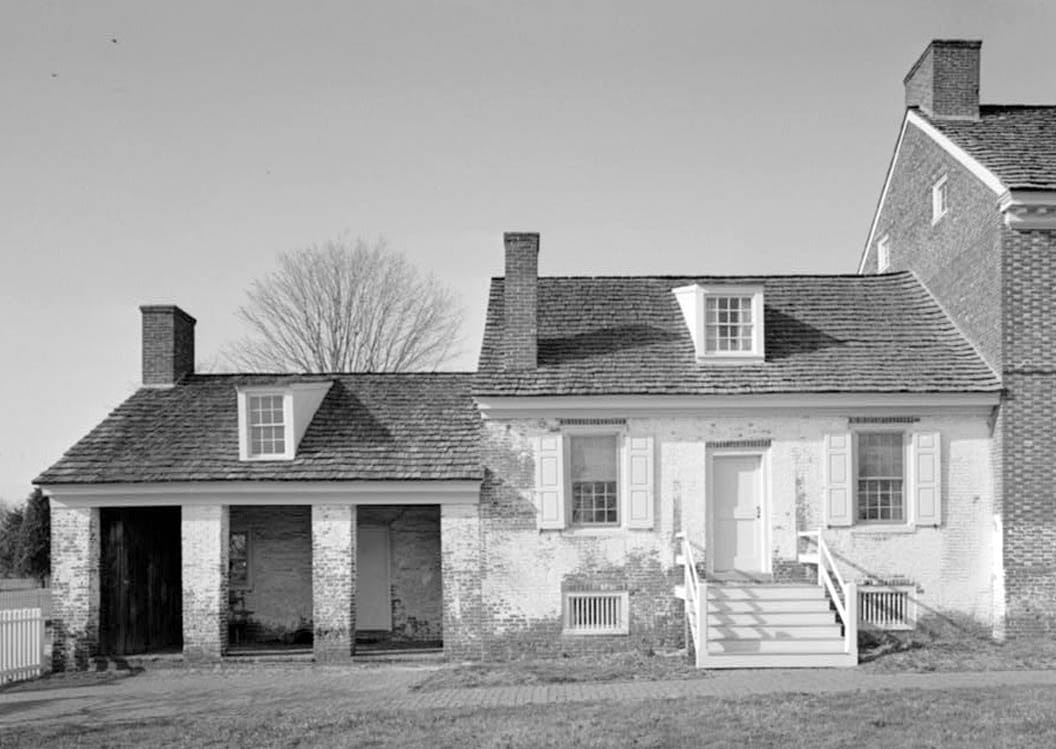 Historic Photo : John Dickinson Mansion, Kitts Hummock Road, off State Road 68, 0.3 mile east of intersection with State Route 113, Dover, Kent County, DE 2 Photograph