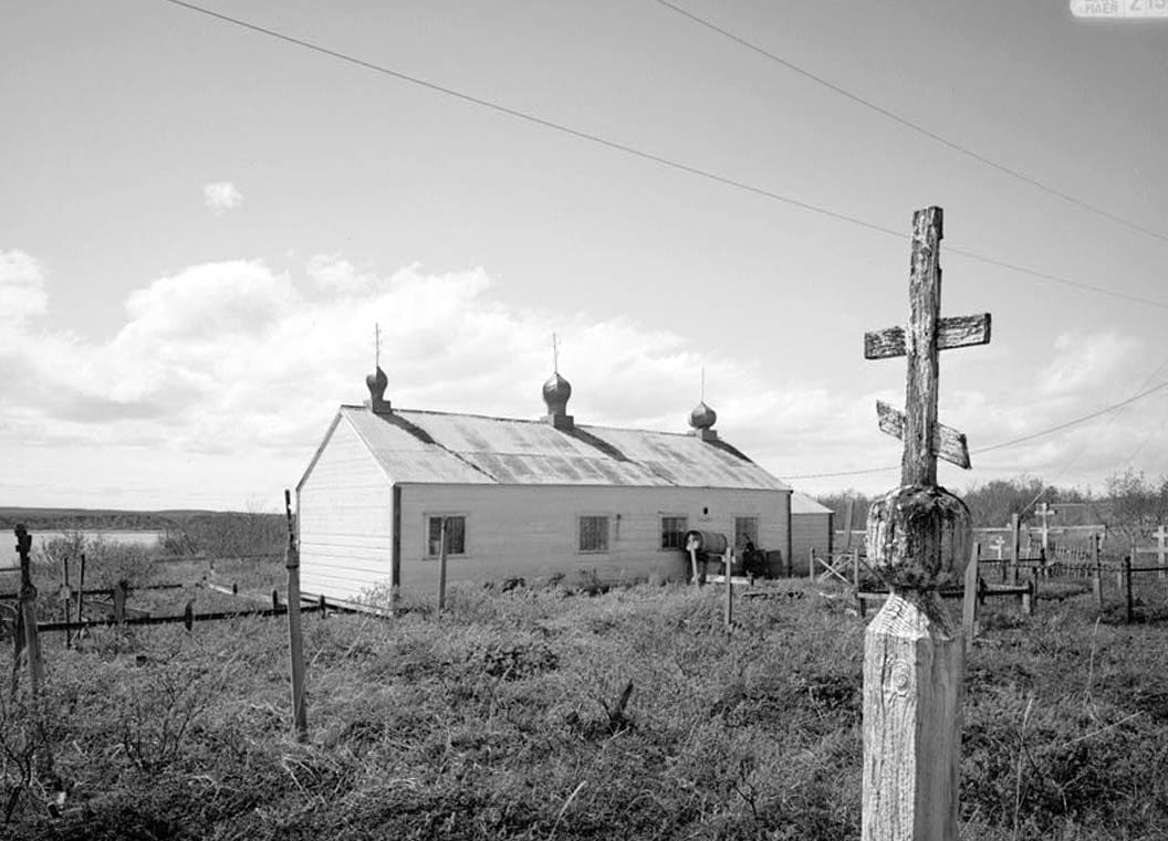 Historic Photo : St. John the Baptist Russian Orthodox Church, Naknek, Bristol Bay Borough, AK 3 Photograph
