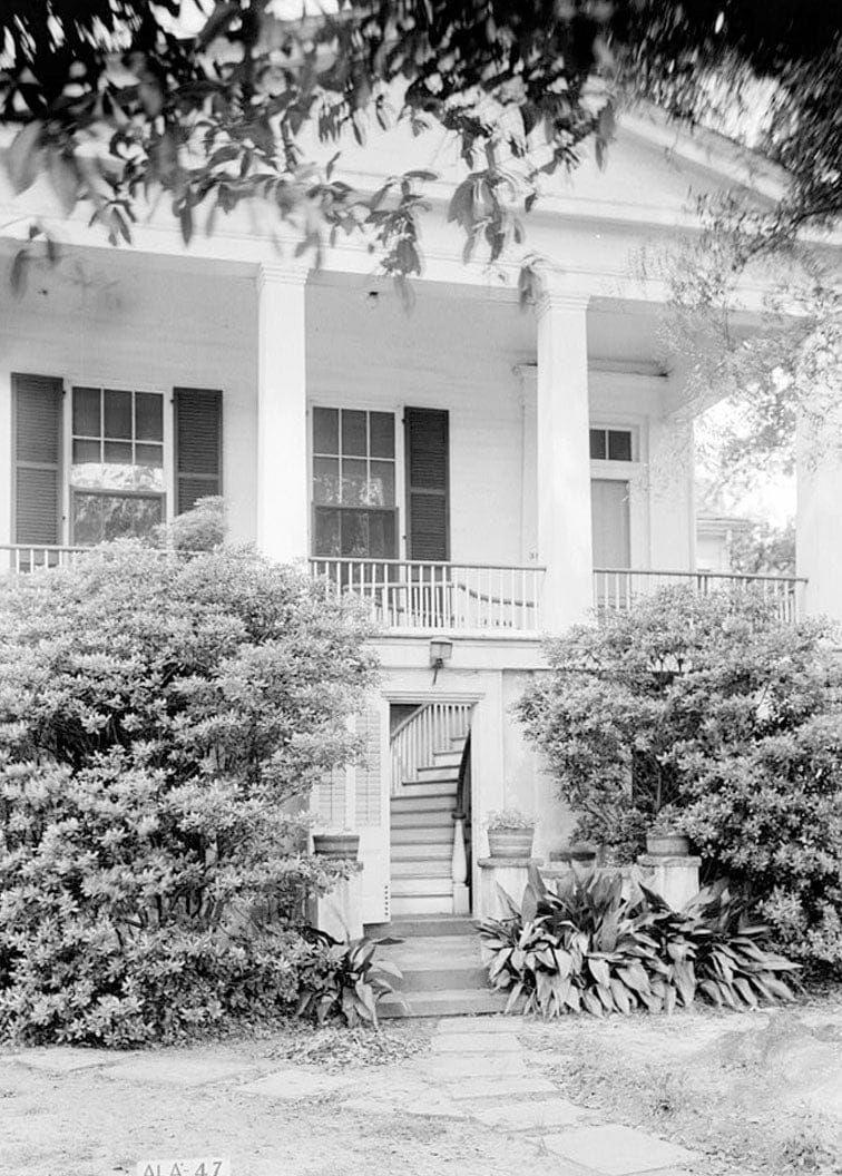 Historic Photo : Oakleigh, House & Slave Quarters, 350 Oakleigh Place, Mobile, Mobile County, AL 17 Photograph