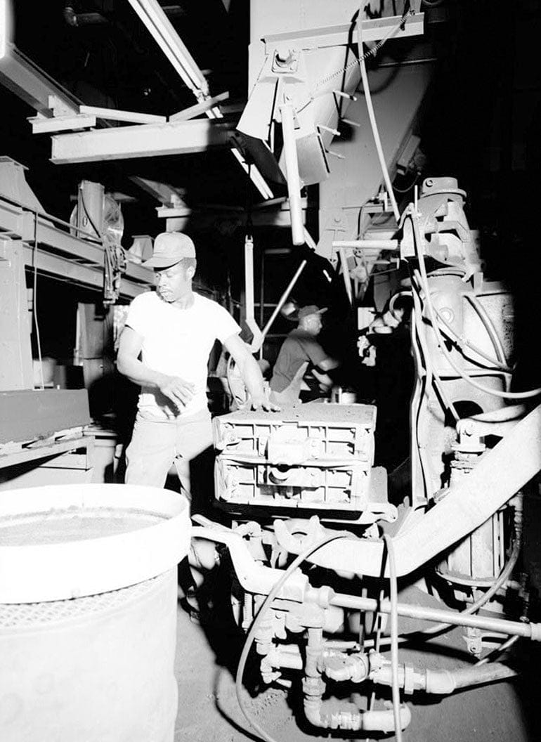 Historic Photo : Lawler Machine & Foundry Company, Molding Area, 760 North Forty-fourth Street, Birmingham, Jefferson County, AL 5 Photograph