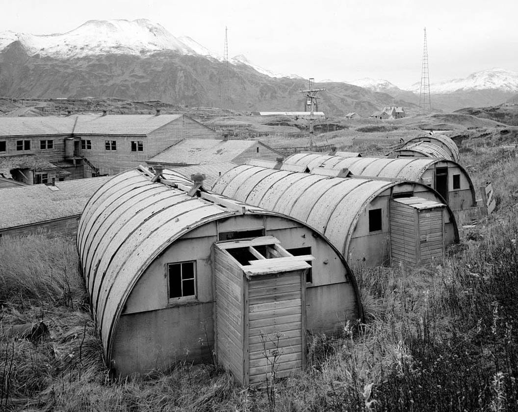 Historic Photo : Naval Operating Base Dutch Harbor & Fort Mears, Pacific Hut, Unalaska, Aleutian Islands, AK 4 Photograph