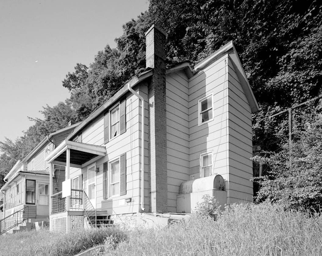 Historic Photo : Workingmen's Houses, Mary Brennan House, 367 South Locust Street, Dubuque, Dubuque County, IA 1 Photograph