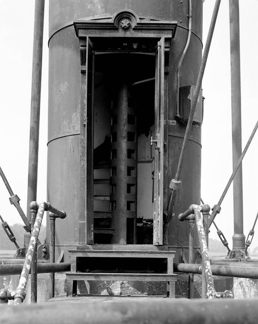 Historic Photo : Reedy Island Range Rear Light, Route 9, Taylors Corner, New Castle County, DE 3 Photograph
