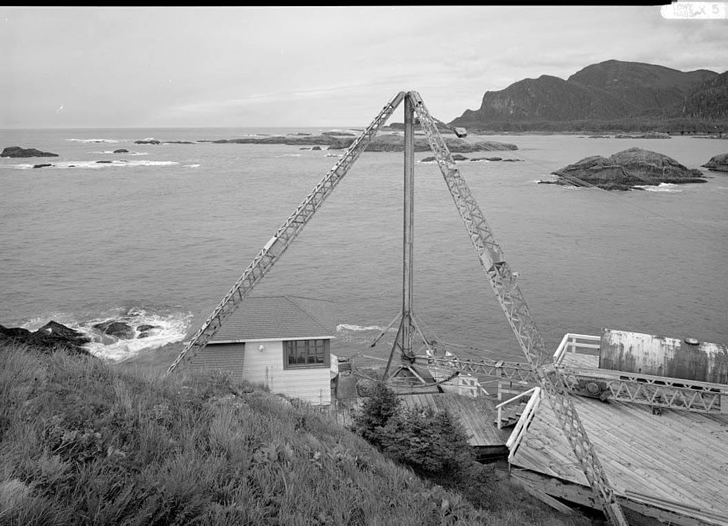 Historic Photo : Cape Spencer Lighthouse, Hoist House, Cross Sound, Elfin Cove, Skagway-Hoonah-Angoon Census Area, AK 3 Photograph