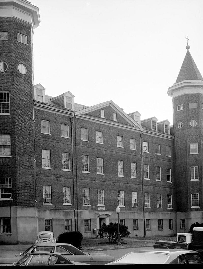 Historic Photo : Georgetown University, Old North Building, Thirty-Seventh & O Streets Northwest, Washington, District of Columbia, DC 4 Photograph