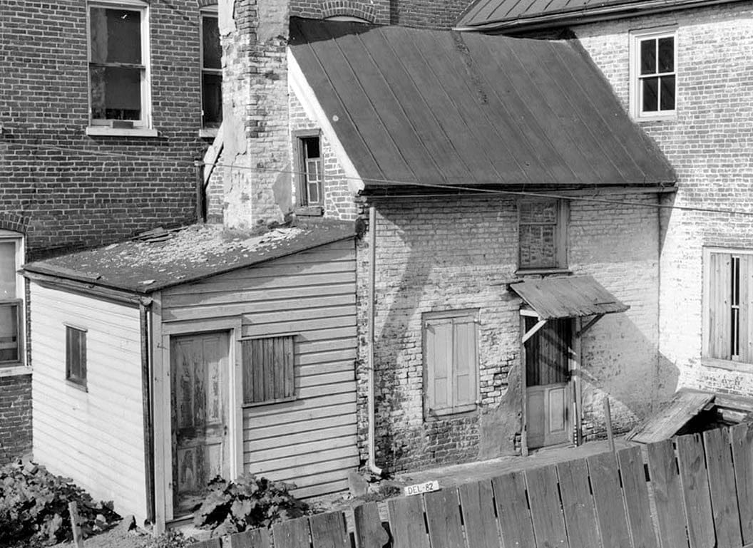 Historic Photo : Colby House, 110 Delaware Street, New Castle, New Castle County, DE 1 Photograph