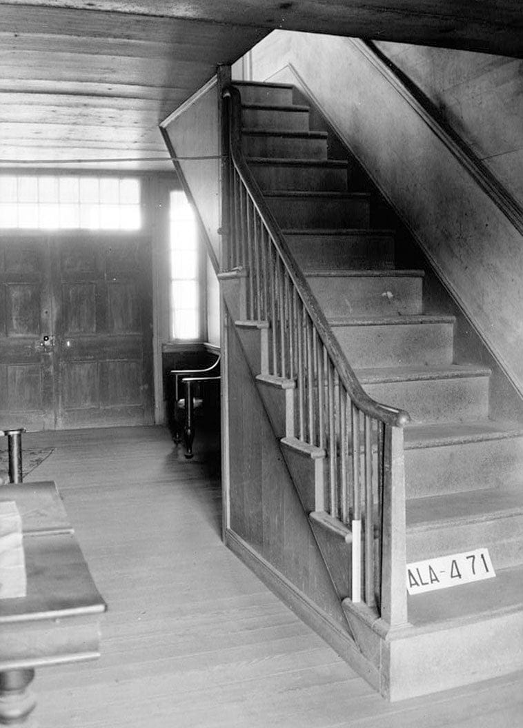 Historic Photo : Borders-Blackman House, DeArmanville-Choccolocco Road, Oxford, Calhoun County, AL 9 Photograph