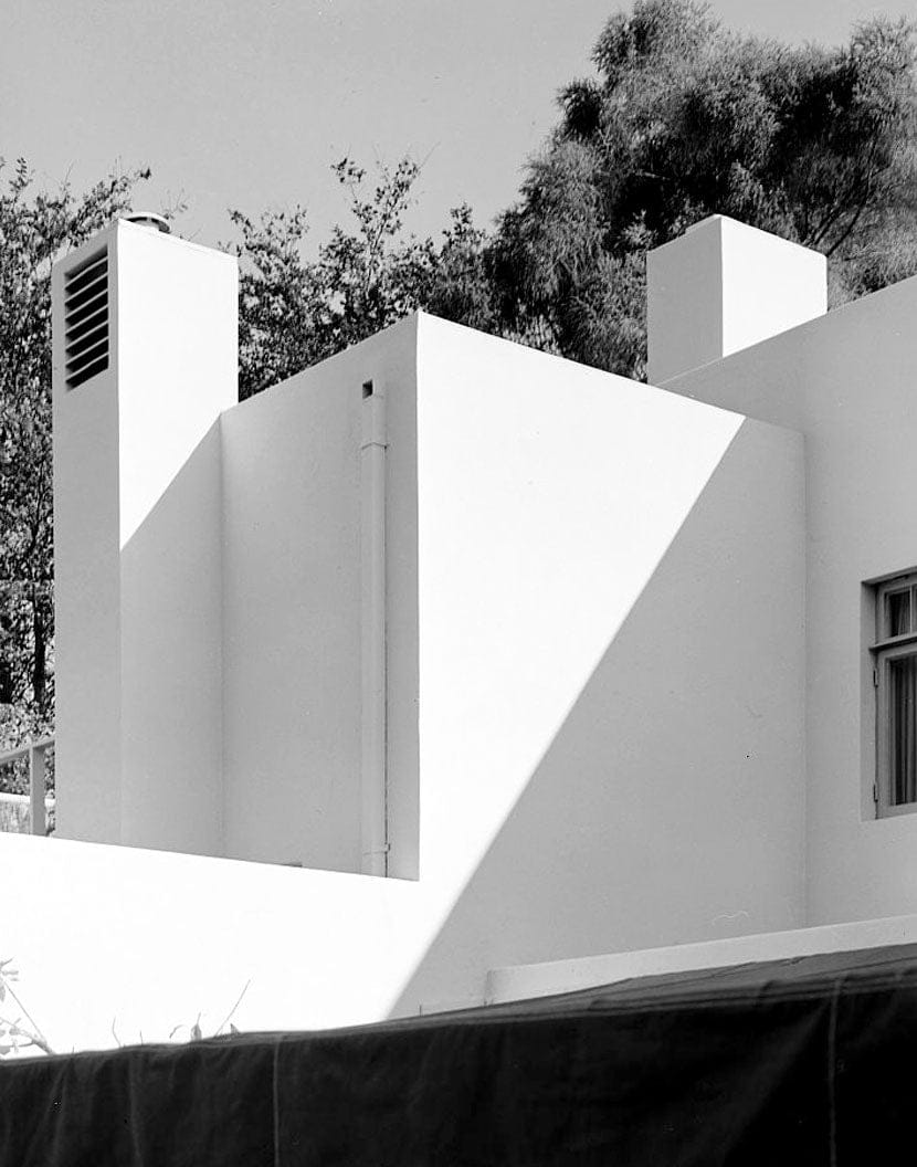 Historic Photo : Walter Luther Dodge House, 950 North Kings Road, West Hollywood District, Los Angeles, Los Angeles County, CA 15 Photograph