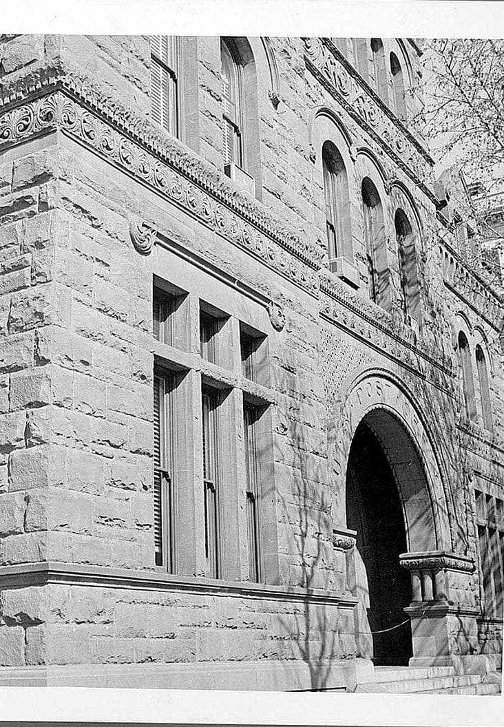 Historic Photo : Old U. S. Post Office, K & Seventh Streets, Sacramento, Sacramento County, CA 4 Photograph
