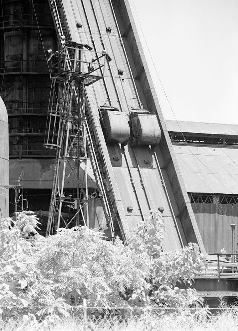 Historic Photo : Sloss-Sheffield Steel & Iron, First Avenue North Viaduct at Thirty-second Street, Birmingham, Jefferson County, AL 80 Photograph