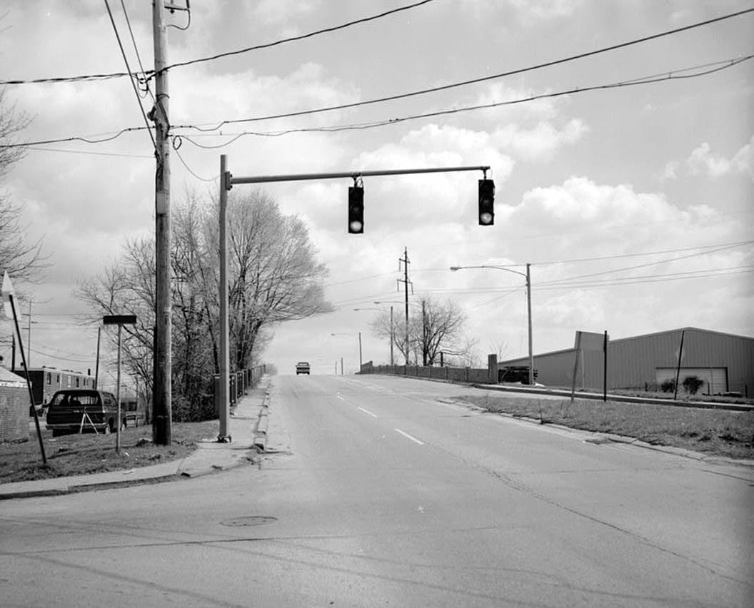 Historic Photo : Heald Street Bridge, Spanning Conrail Railroad on South Heald Street (U.S. Route 13), Wilmington, New Castle County, DE 12 Photograph