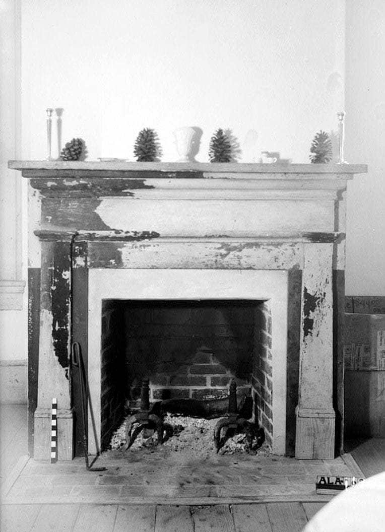 Historic Photo : Colonel Joseph R. Hawthorne House, Broad Street (County Road 59), Pine Apple, Wilcox County, AL 6 Photograph