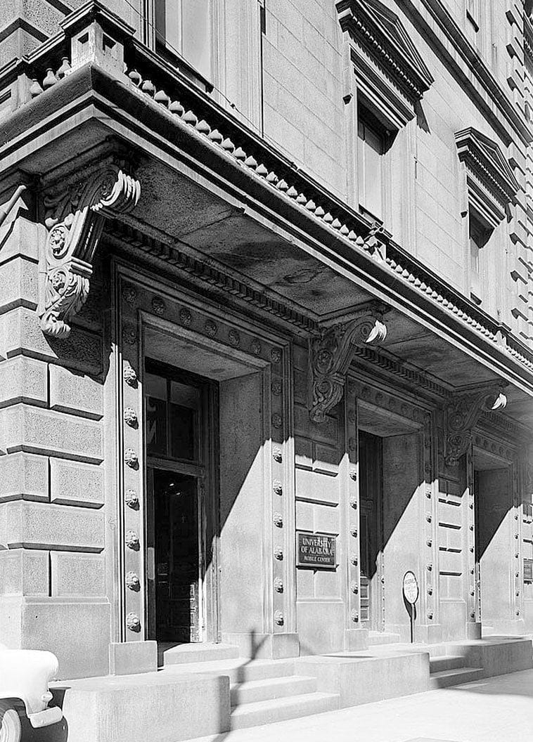 Historic Photo : U.S. Custom House & Post Office, Royal & Saint Francis Streets, Mobile, Mobile County, AL 4 Photograph