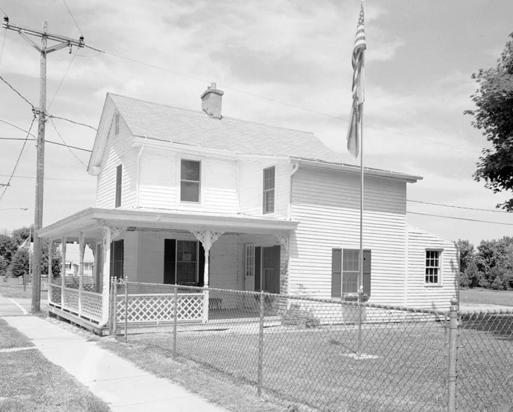 Historic Photo : Canary-Naudine Store, Corner of Route 72 & Route 9, Port Penn, New Castle County, DE 2 Photograph