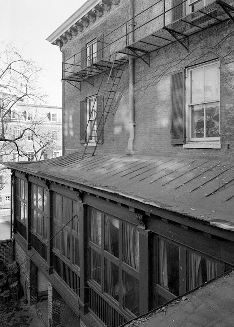 Historic Photo : Ringgold-Carroll House, 1801 F Street Northwest, Washington, District of Columbia, DC 26 Photograph