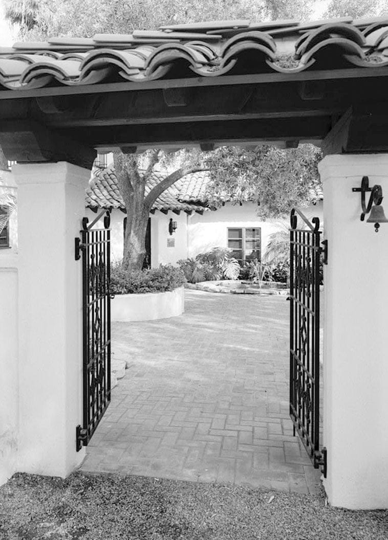 Historic Photo : Stoltzfus-Humphries House, 6855 La Valle Plateada, Rancho Santa Fe, San Diego County, CA 10 Photograph