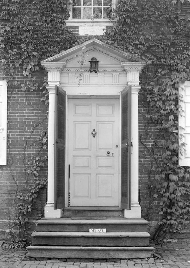 Historic Photo : Wilson-Warner House, Main Street, Odessa, New Castle County, DE 4 Photograph