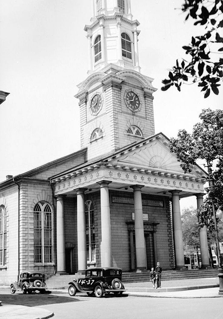 Historic Photo : Independent Presbyterian Church, Bull & Oglethorpe Streets, Savannah, Chatham County, GA 7 Photograph