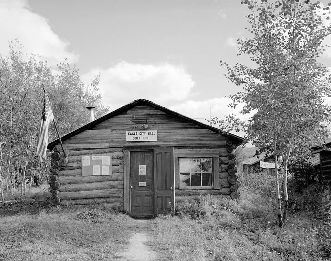 Historic Photo : City Hall, C Street, Eagle, Southeast Fairbanks Census Area, AK 3 Photograph