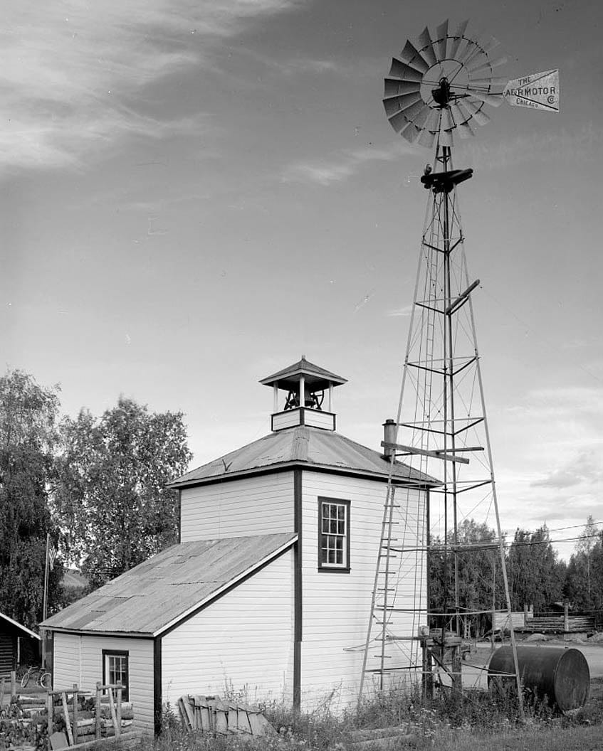 Historic Photo : Wellhouse, First Avenue, Eagle, Southeast Fairbanks Census Area, AK 5 Photograph