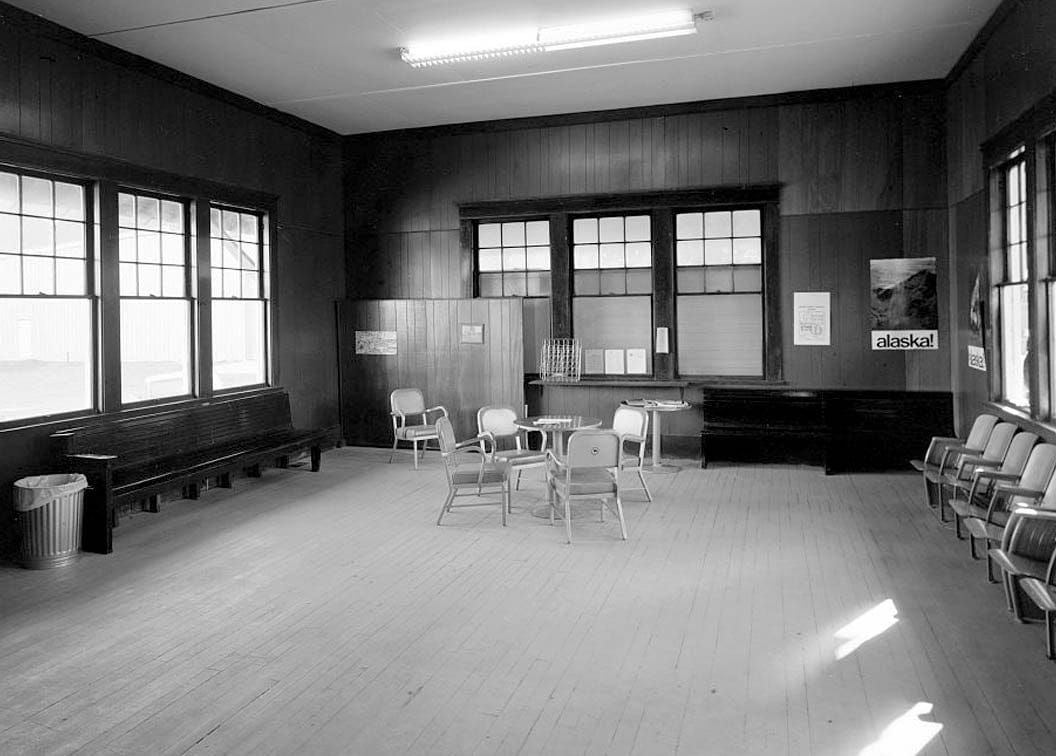 Historic Photo : Alaska Railroad Depot, Seward, Kenai Peninsula Borough, AK 4 Photograph