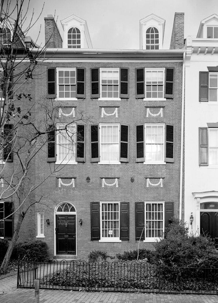 Historic Photo : 3337 N Street, Northwest (House), Washington, District of Columbia, DC 4 Photograph